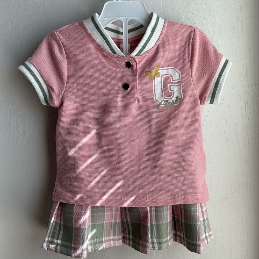 Sweet butterfly toddler outfit 4T